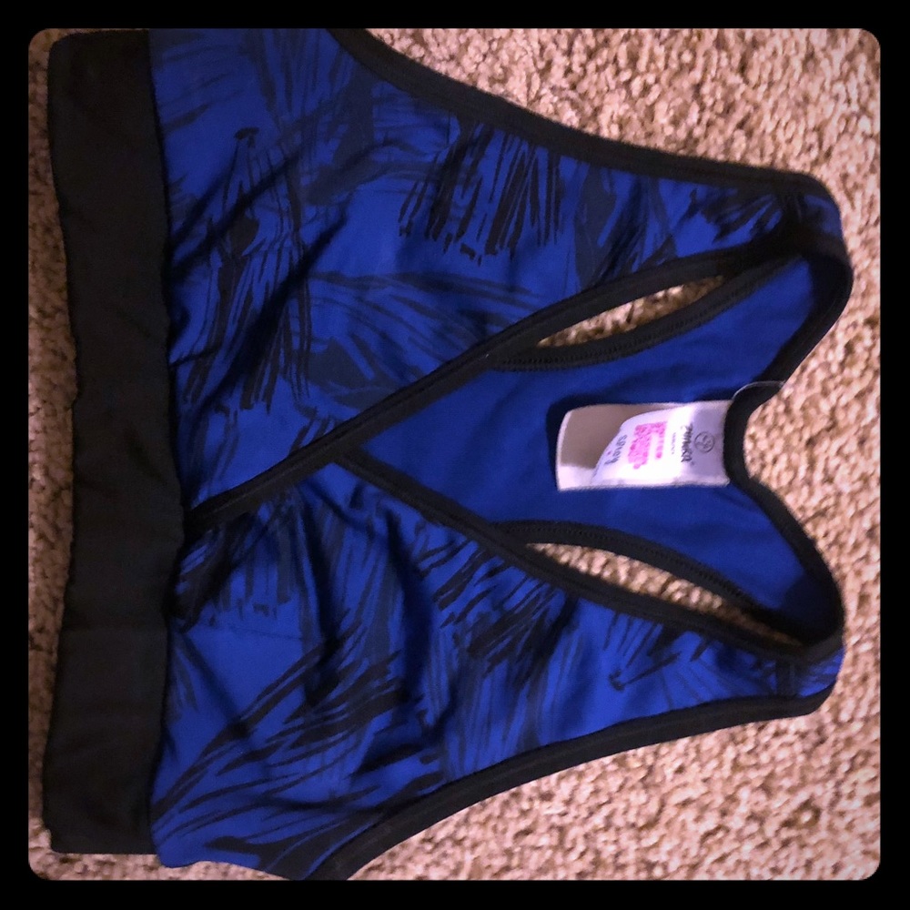 Zumba sport bra size S used